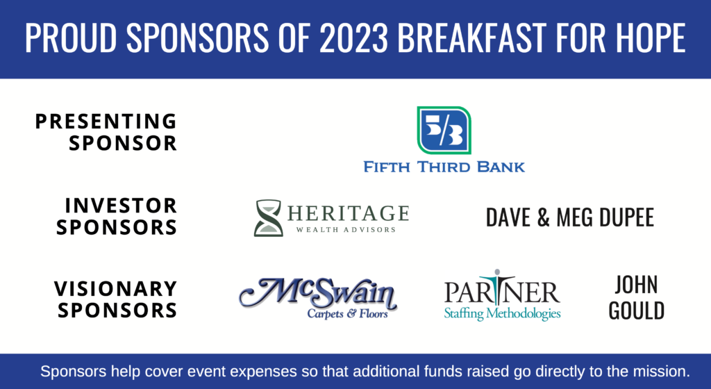 Thank you sponsors